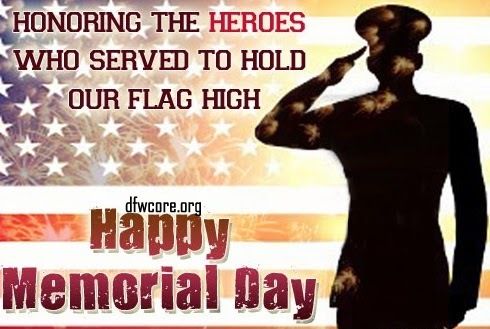 Honoring The Heroes Who Served To Hold Our Flag High Happy Memorial Day