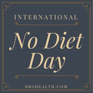 International No Diet Day Card