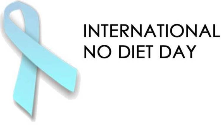 International No Diet Day Ribbon