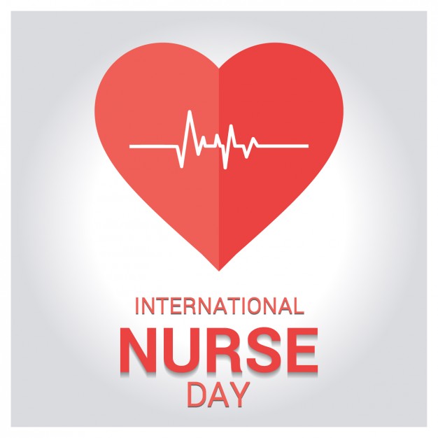 International Nurses Day Heart Card