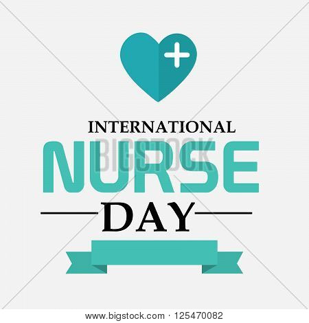 International Nurses Day Illustration Card