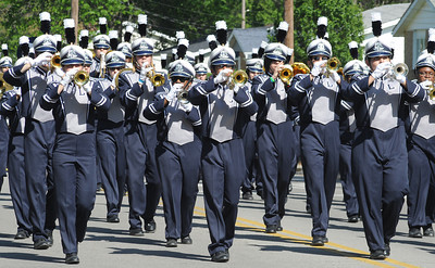 Lorain Titan Marching Band In The Cinco De Mayo Parade