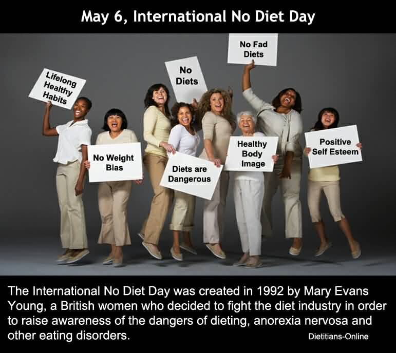May 6, International No Diet Day
