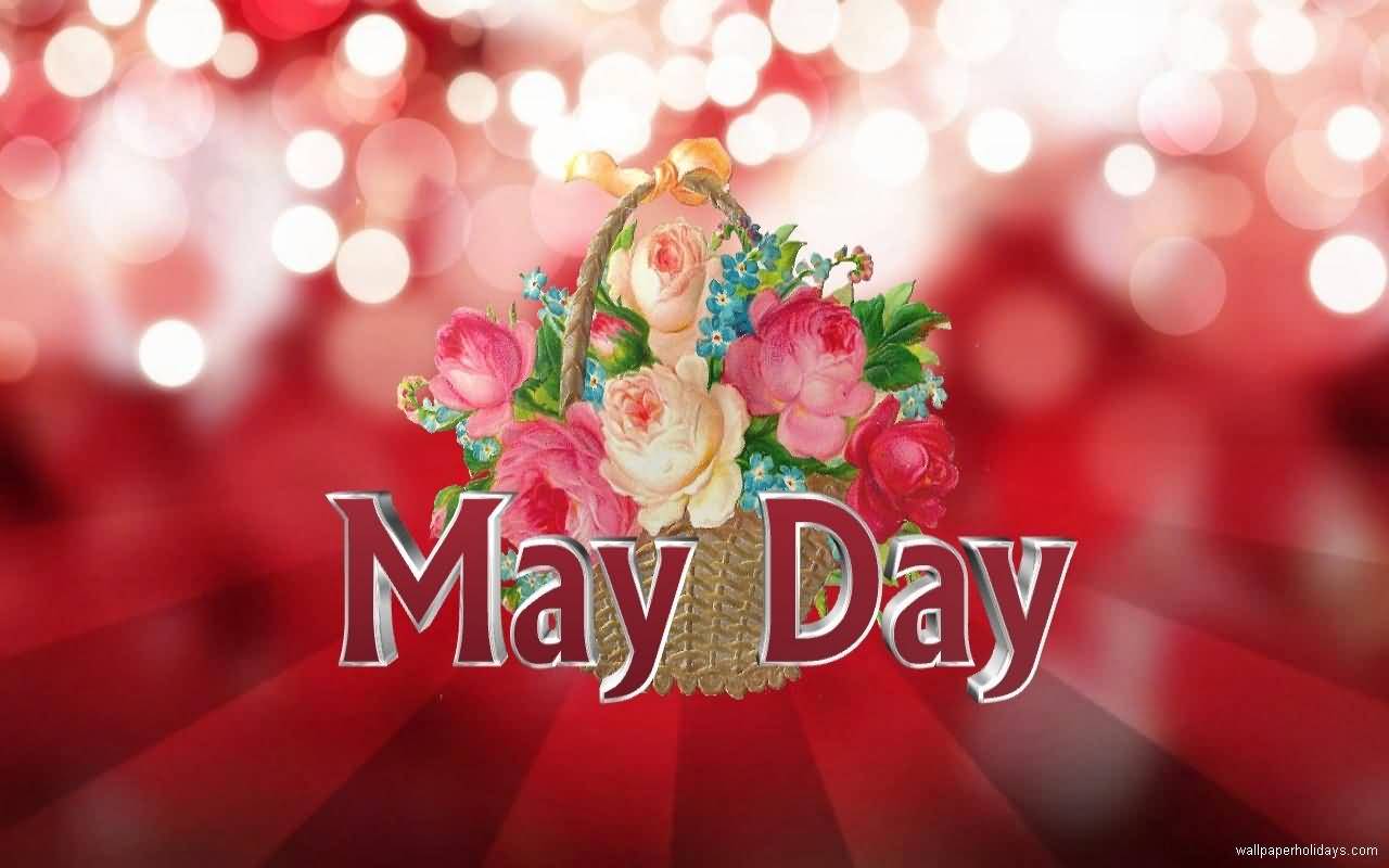 May Day 2017 Flower Basket Picture