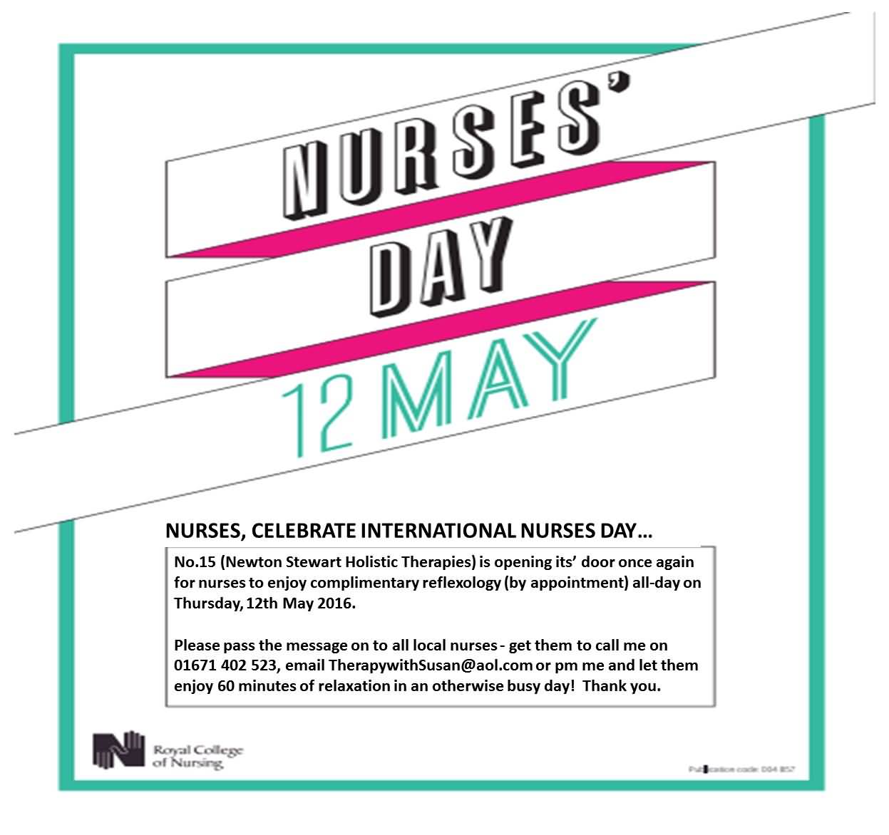 Nurses Day 12 May