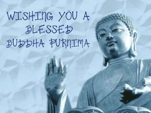 Wishing You A Blessed Buddha Purnima Photo