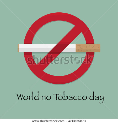 World No Tobacco Day Ban Cigarette Poster