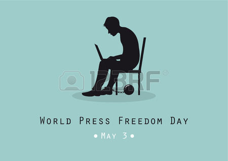 World Press Freedom Day May 3 Illustration