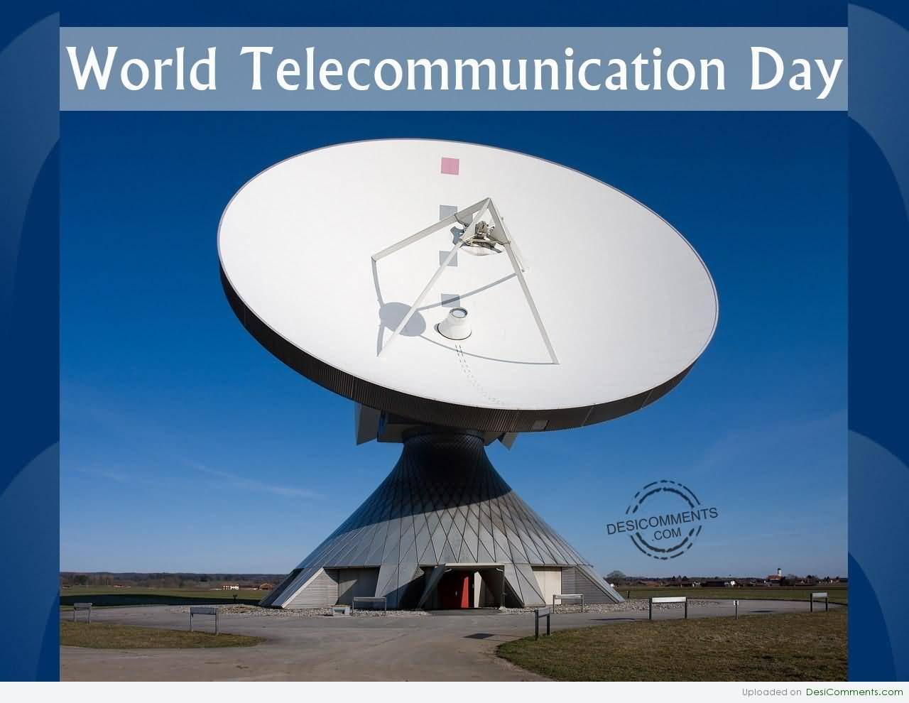 World Telecommunication Satellite Picture
