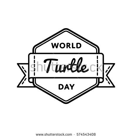 World Turtle Day Coloring Page