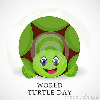 World Turtle Day Cute Turtle Clipart
