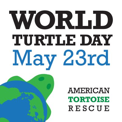 World Turtle Day May 23rd American Tortoise Rescue