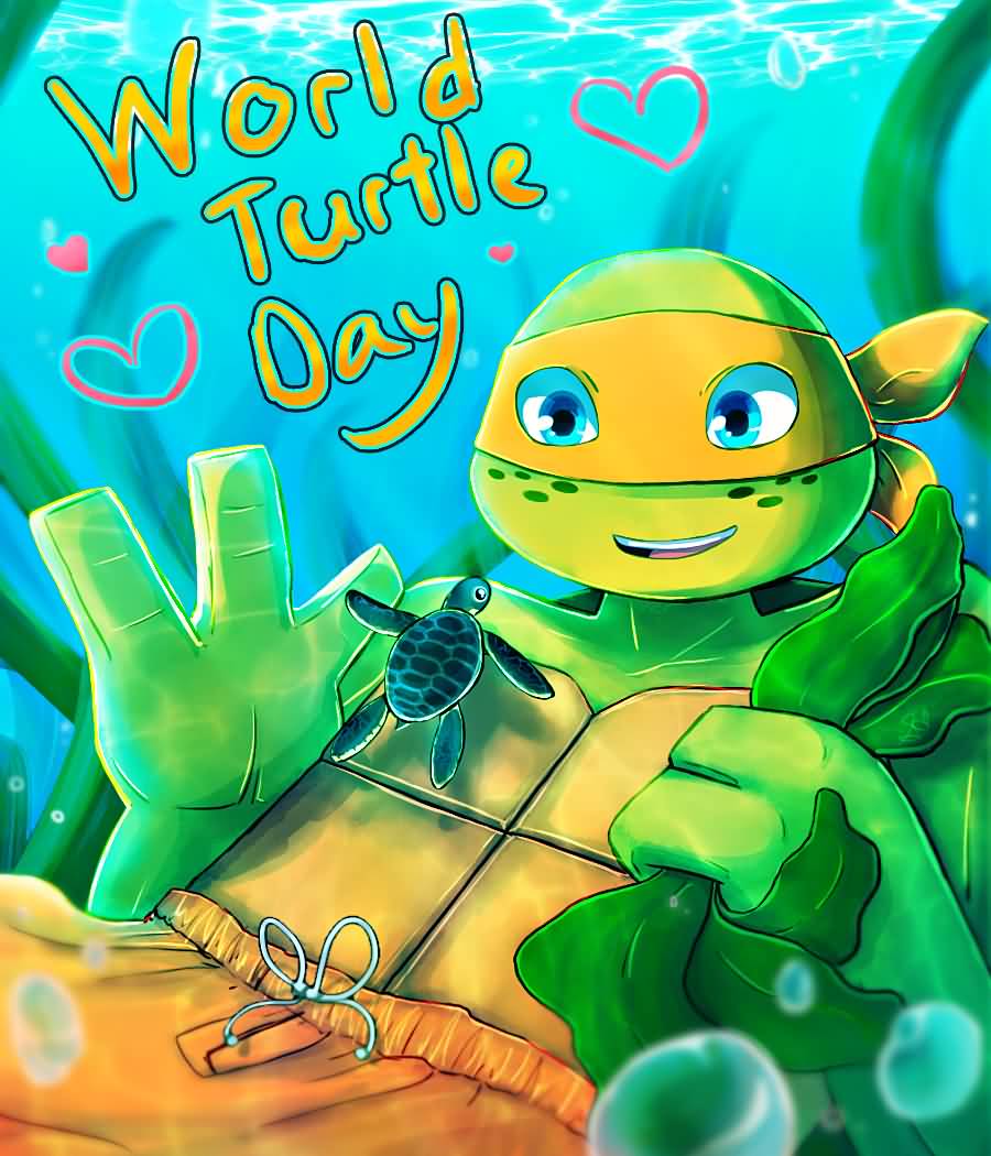 World Turtle Day Ninja Turtle