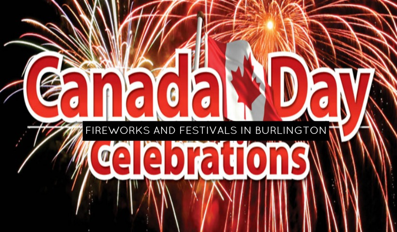Canada Day Celebration With Fireworks