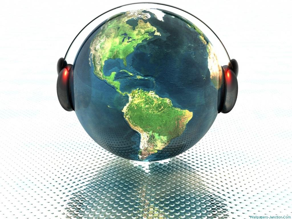 Earth Listening Music World Music Day HD Wallpaper