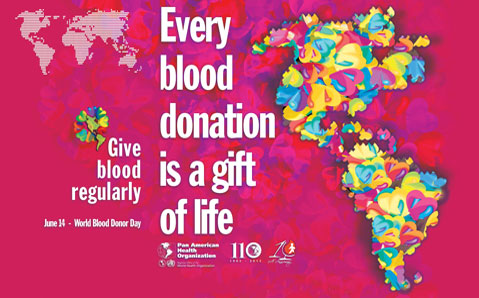 Every Blood Donation Is A Gift Of Life - World Blood Donor Day