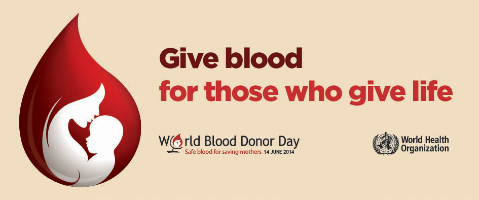 Give Blood For Those Who Give Life - World Blood Donor Day Lines
