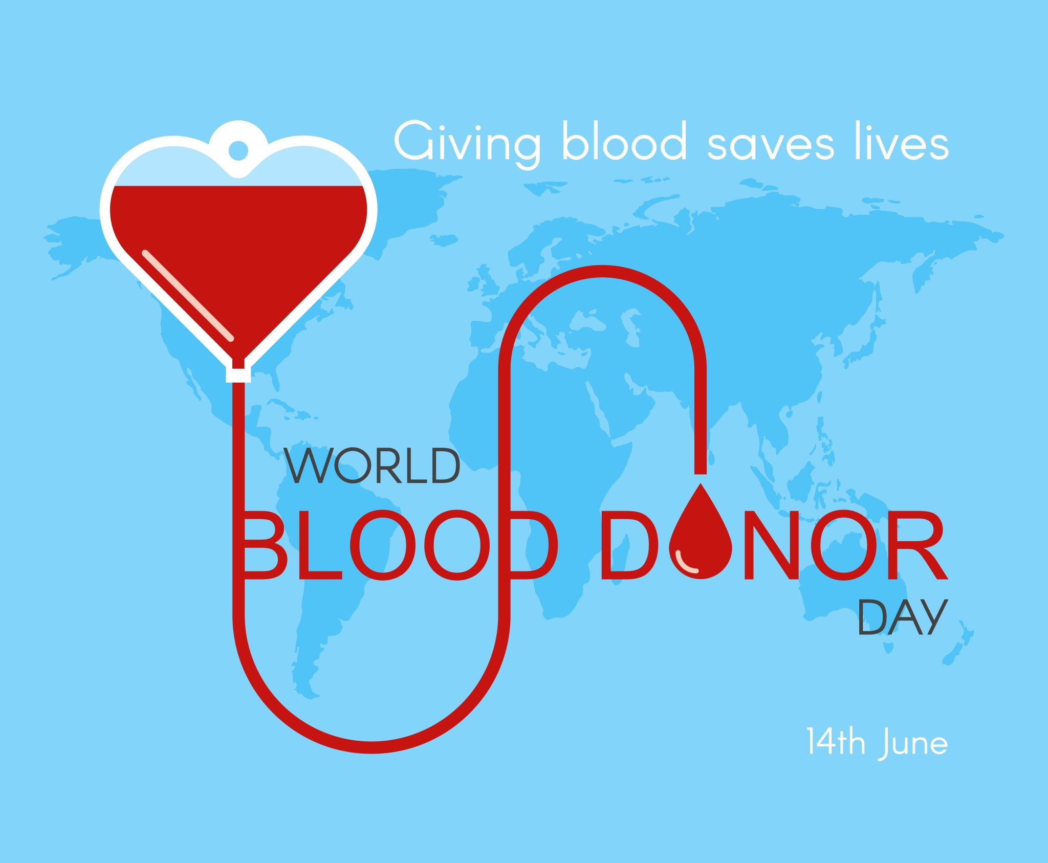 Giving Blood Saves Lives - World Blood Donor Day
