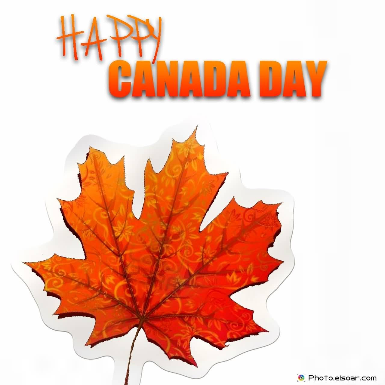 Happy Canada Day Wishes Greeting Card