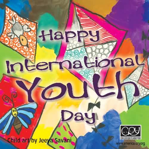 Happy International Youth Day Image