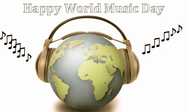 Happy World Music Day Wallpaper