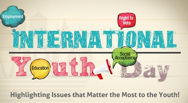 Highlight issues that matter the most to the youth - International Youth Day
