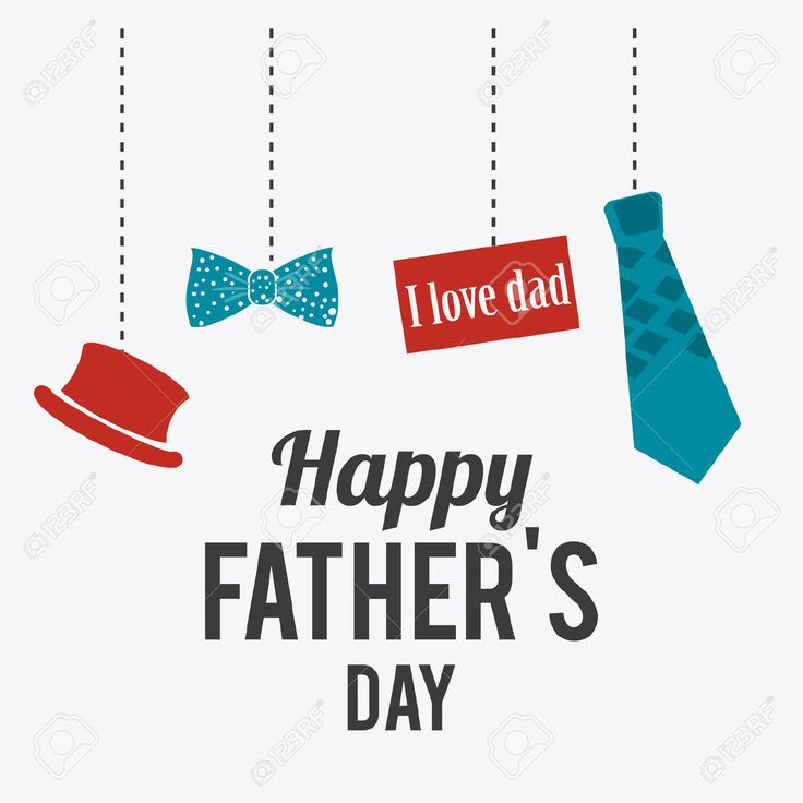 I Love Dad - Happy Fathers Day E-card