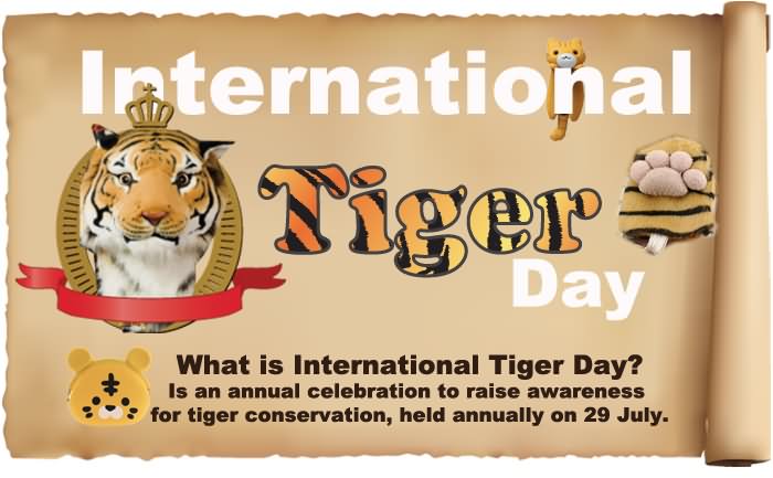 International Tiger Day To Raise Awareness For Tiger Conservation