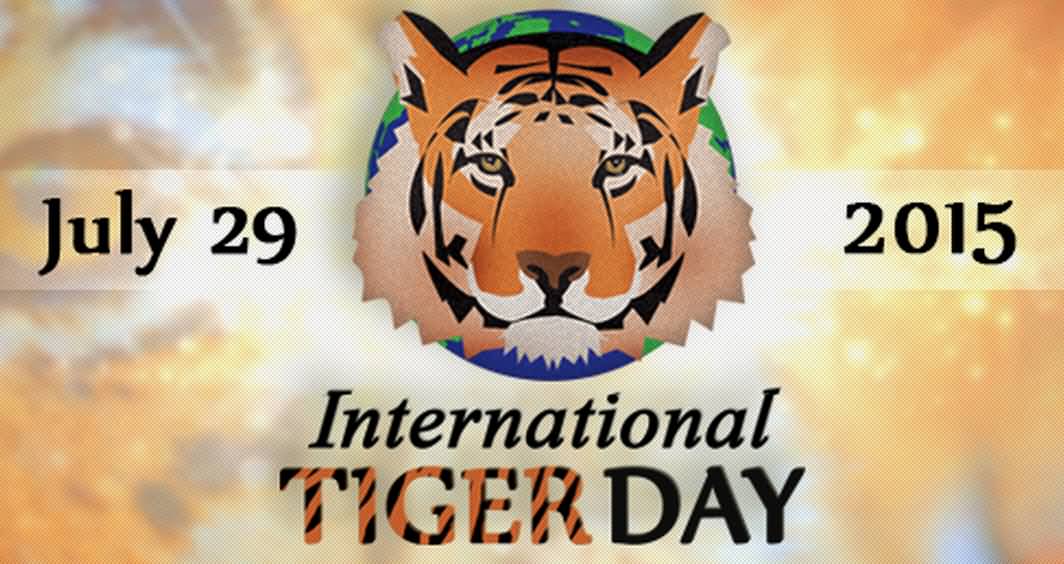 July 29 International Tiger Day Greetings Card