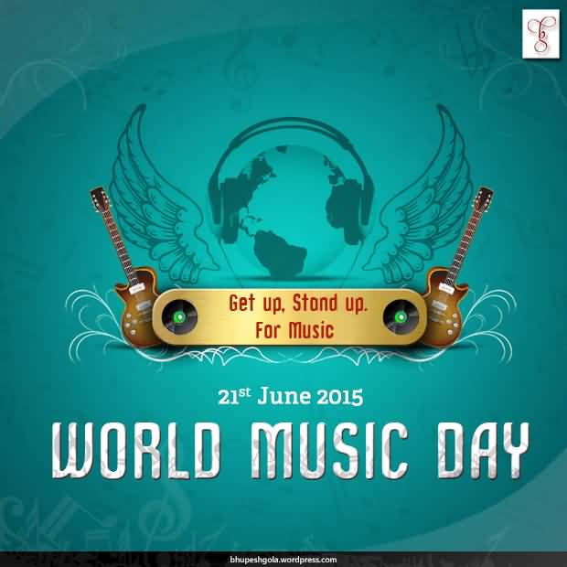 June 21st Happy World Music Day Greetings