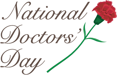 National Doctors Day Graphic