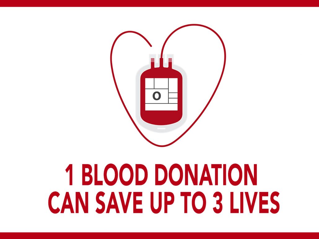 One Blood Donation Can Save Upto Three Lives