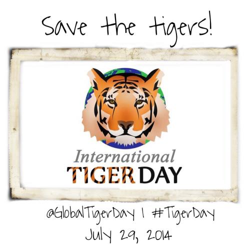 Save The Tigers – International Tiger Day