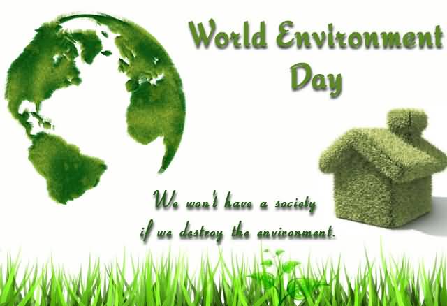 We Won't Have a Society If We Destroy the Environment - World Environment Day