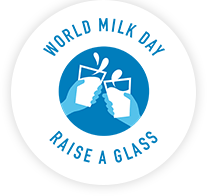 World Milk Day Logo - Raise A Glass