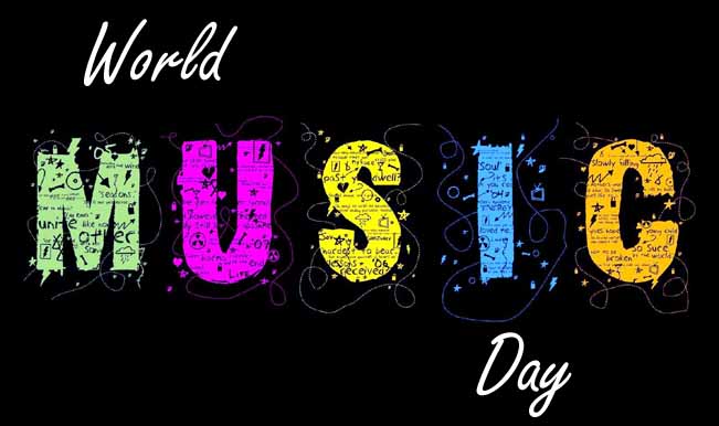 World Music Day Colored Picture