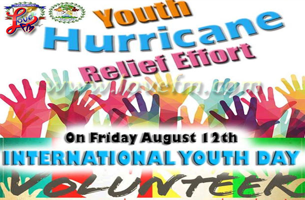 Youth Hurricane Relief Effort - International Youth Day