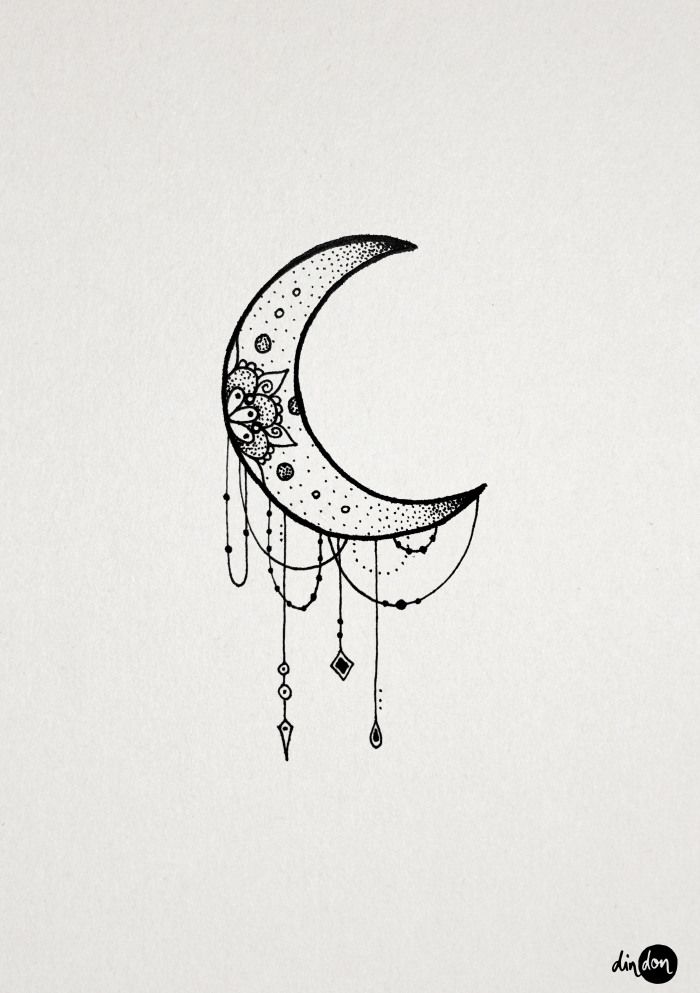 70+ Moon Tattoos Ideas With Meanings