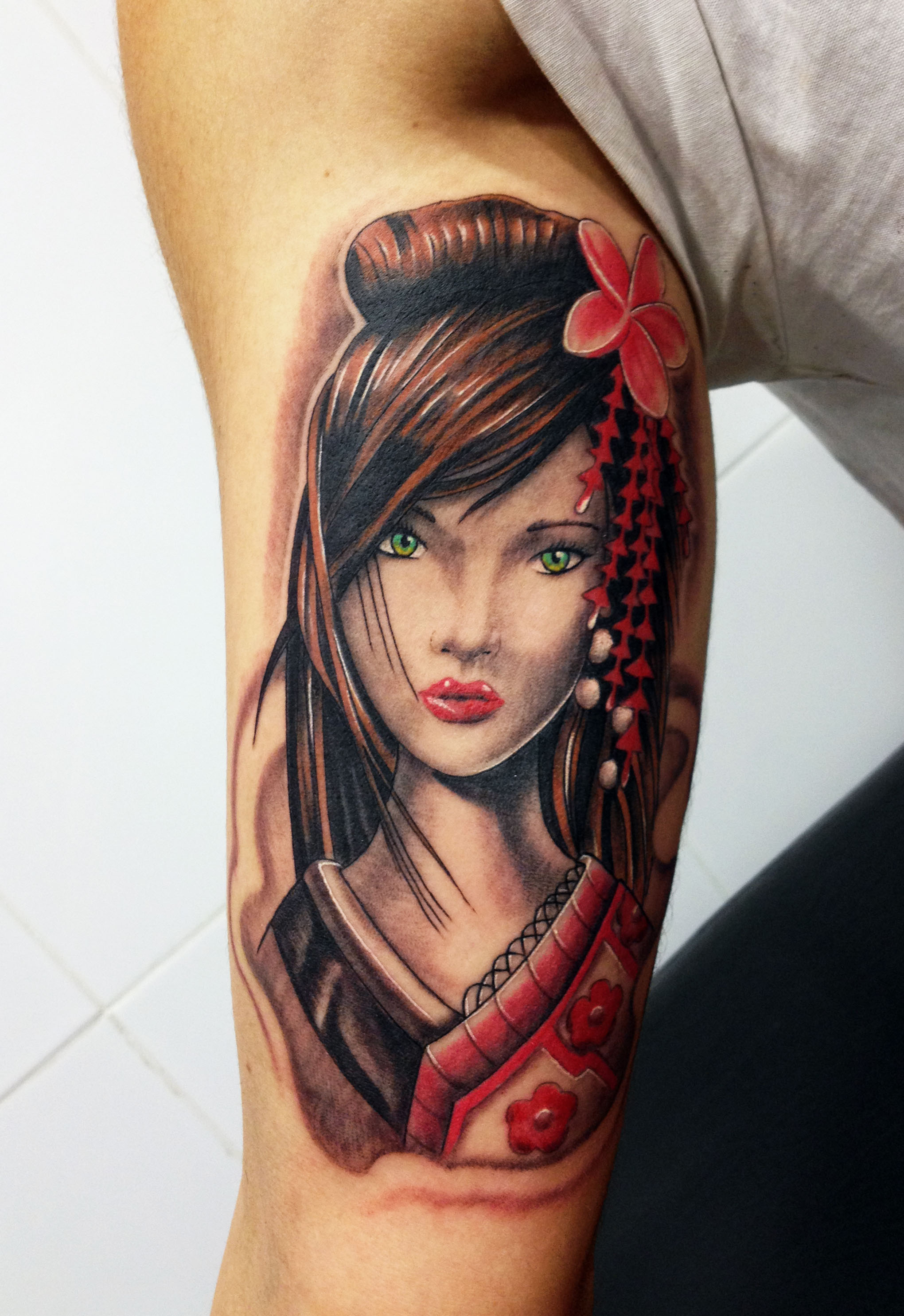 Japanese Geisha Tattoos Ideas And Meanings SWEETS ASIAN GIRL