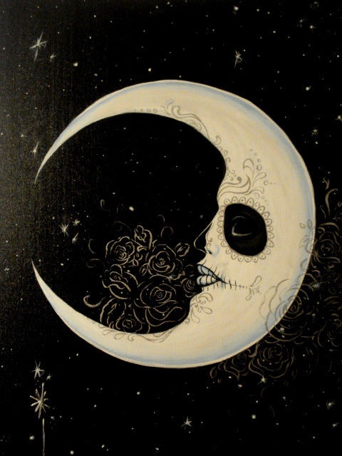 27+ Gothic Moon Tattoo Ideas