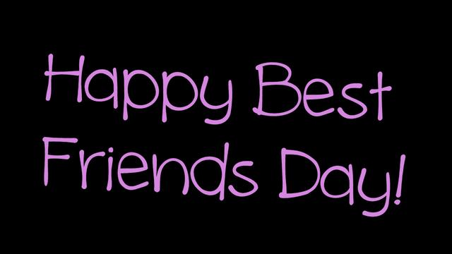 Happy Best Friends Day Picture