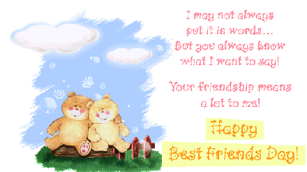 Happy Best Friends Day Wishes Picture