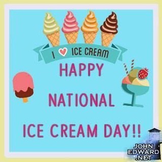 Happy National Ice Cream Day Wishes Idea
