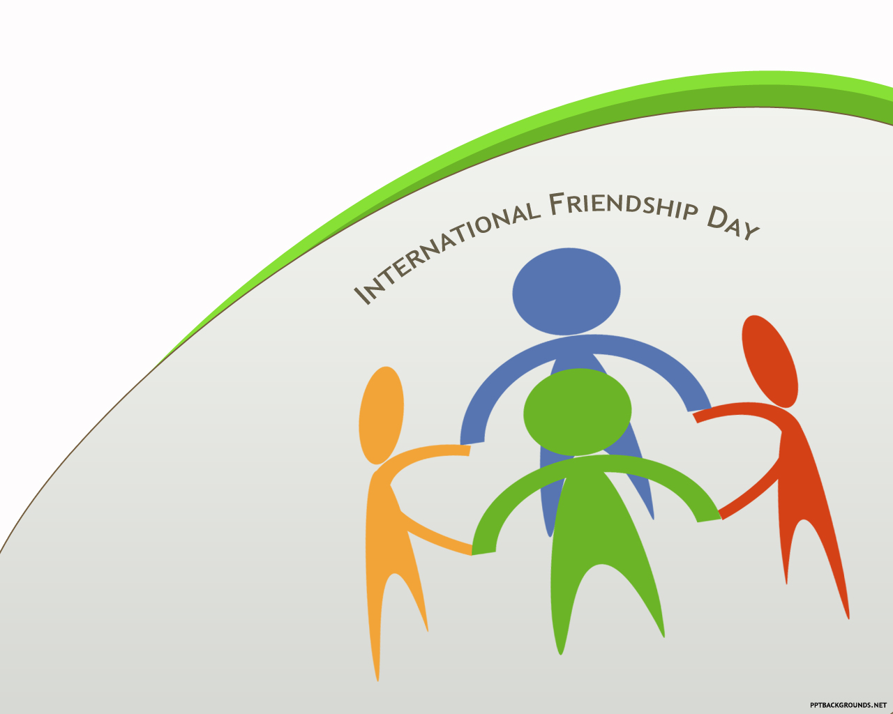 International Friendship Day Animated Graphic