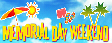 Memorial Day Weekend Animated Graphic