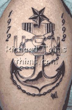Memorial Navy Tattoo