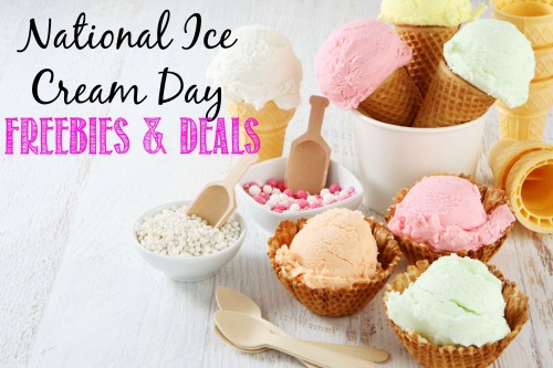 National Ice Cream Day Freebies & Deals