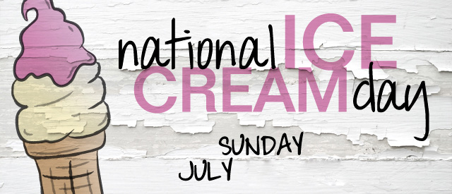 National Ice Cream Day Greetings