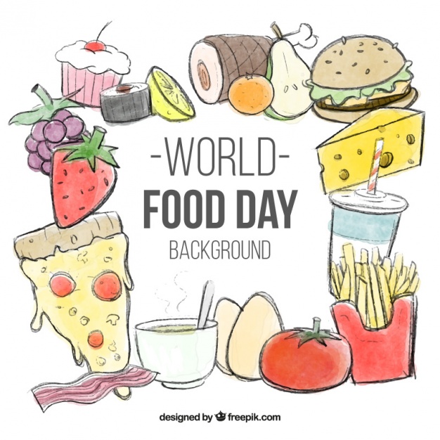 Nice World Food Day Graphic Image