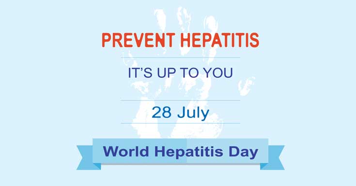 Prevent Hepatitis - It's Up To You 28th July - World Hepatitis Day